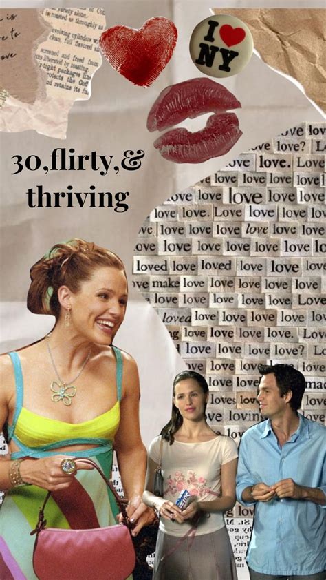 Thirty Flirty And Thriving Love Vintage Collage Moodboard