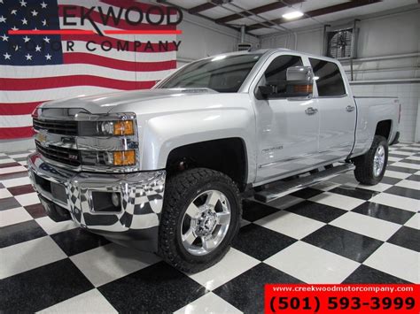 2016 Chevrolet Silverado 2500hd Ltz 4x4 Duramax Diesel Allison 20s