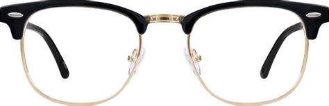 browline eyeglasses 195421 zenni optical eyeglasses unisex working girl black eyewear