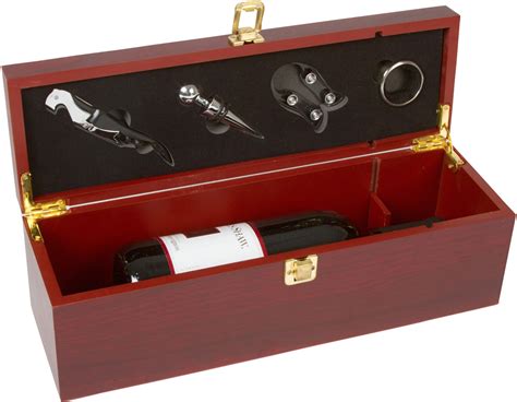 Maybe you would like to learn more about one of these? Wine Gift Box Set - Wooden for 1 Bottle - By Trademark ...