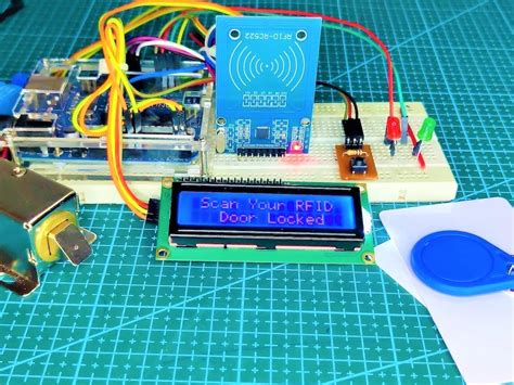 Rfid Based Door Lock System Using Arduino Uno Arduino Project Hub