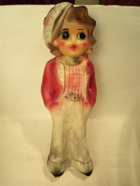 Vintage Carnival Chalk Doll By Oldtonew On Etsy