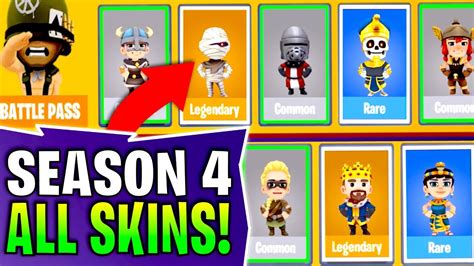 Testing Every Season 4 Skin In Battlelands Royale Cleo Sibs Yummy