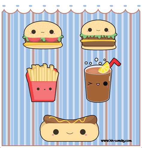 50 Cute Cartoon Food Wallpapers Wallpapersafari