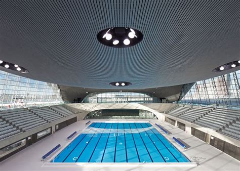 Zaha Hadids Olympic Aquatics Centre Due To Open In Its Completed Form