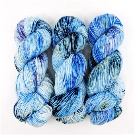 Picasso In Blue In Fingering Sock Weight Ancient Arts Yarns