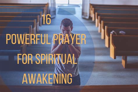 16 Powerful Prayer For Spiritual Awakening