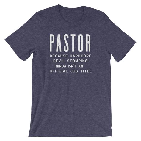 Pastor Unisex Shirt Pastor Shirt Pastor T Christian T Etsy