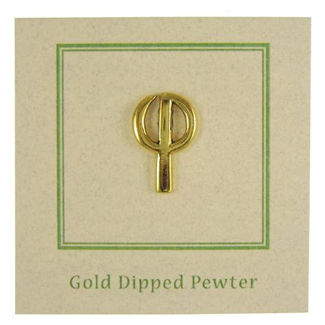 Golden Ratio Gold Lapel Pin Lapelpinplanet