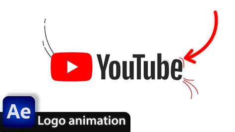 Youtube Logo Animation In After Effects After Effects Tutorial Easy Logo Animation Youtube