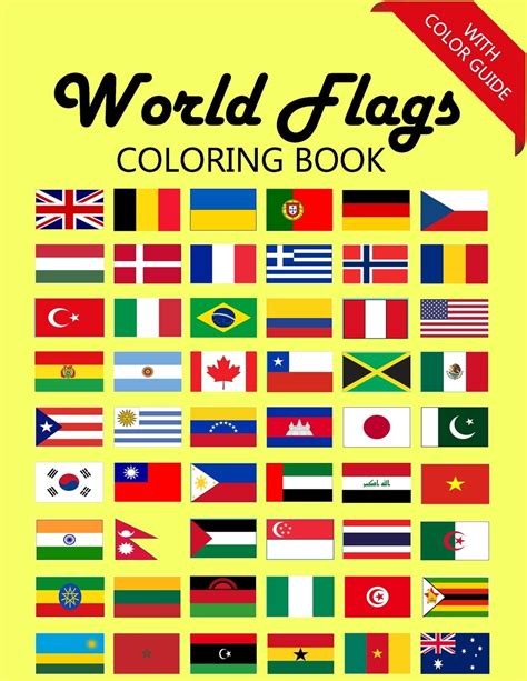 Coloring Country Flags Of The World