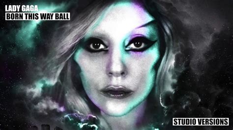Lady Gaga Black Jesus Amen Fashion Born This Way Ball Tour Studio