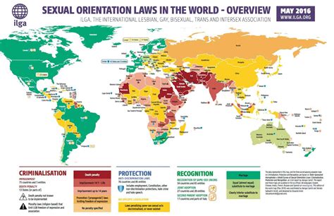 sexual orientation laws in the world may 2016 vivid maps