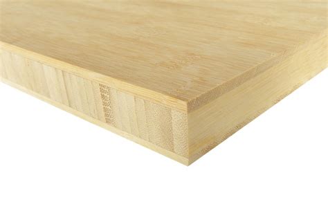 Horizontal Natural Bamboo Panels Sustainable Paneling 2440x1220x25mm