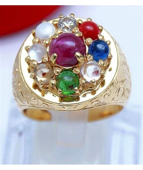 Myanmar Nawarat Ringring Of Esteemed Nine Gems This Ring Is Made Of 9