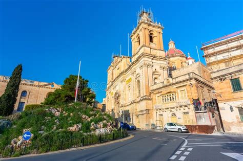 Birgu Malta January 10 2019 Beautiful Architecture Of The Birgu