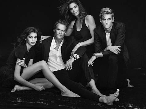 Kaia And Presley Model With Cindy Crawford And Rande Gerber Daily Mail Online