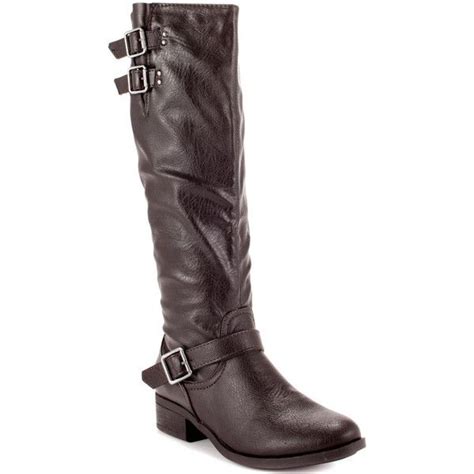 Madeline Tipper Boot Dark Brown 70 Found On Polyvore Boots