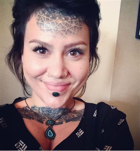 Pin By Shasta Mcnab On Tattoos Face Face Tattoo Tattoos Choker Necklace