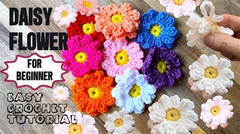 How To Crochet Daisy Flower Gerbera Crochet Pattern Easy Crochet