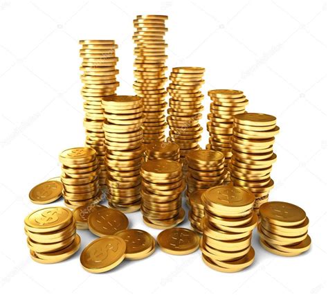 A Pile Of Gold Coins Stock Photo By ©kharlamovalv 37869519