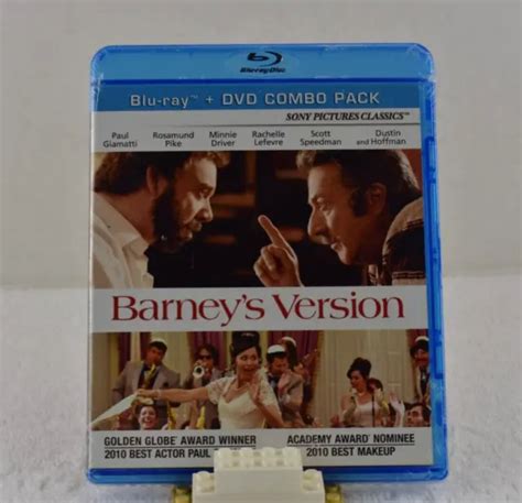 Barneys Version Blu Raydvd Richard J Lewis Dir Entertainment One 2010