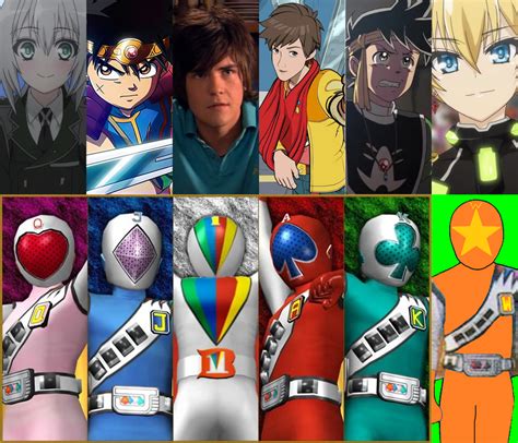 Power Rangers Lucky Aces By Manie1234 On Deviantart