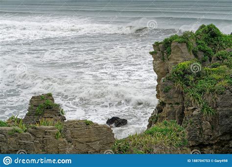 The Pancake Rocks At Punakaiki Greymouth West Coast South Island