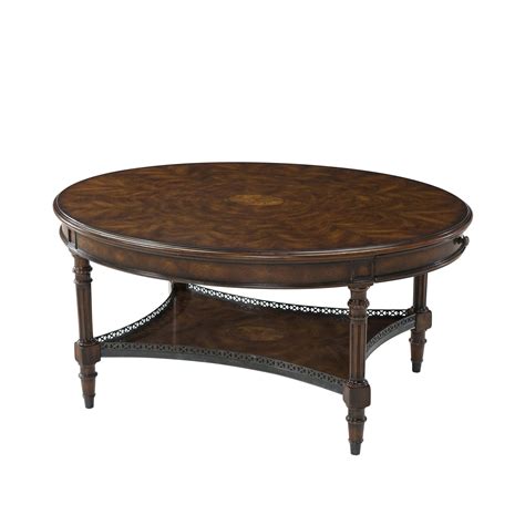 Add to favorites antique 1940s mahogany duncan phyfe pedestal coffee coktail tea table glass top. Oval Burl and Mahogany Coffee Table | Mahogany coffee ...
