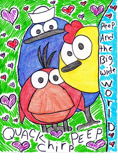 Peep And The Big Wide World By Boxcarwillie1989 On Deviantart