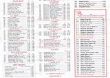 Food Menu Chinese Restaurant Pictures