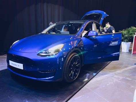 Michelins New Pilot Sport Ev Tyre Shows Up On Tesla Model Y In Hong