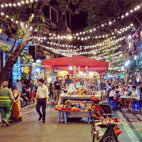 Beautiful Night Market In Hanoi Vietnamgallerycijx8