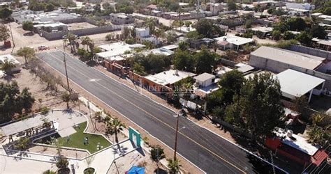 Entregan Ayuntamiento La Paz Pavimentación De La Calle Coahuila En