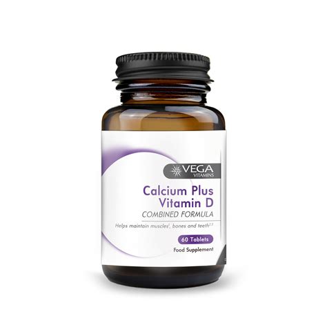 Vitamin d promotes calcium absorption in the gut and maintains adequate serum calcium and phosphate concentrations to enable normal bone total vitamin d intakes were three times higher with supplement use than with diet alone; Calcium plus Vitamin D Combined Formula - Vega Vitamins