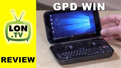 Gpd Win Review Portable Handheld Windows Pc Gaming Game Streaming