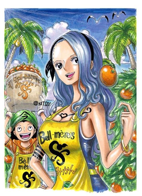 Nojiko By Stt Tr Onepiece Desenho De Anime Luffy One Piece