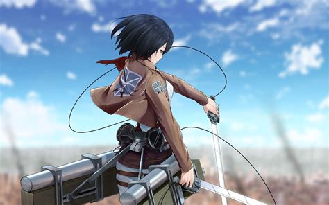 Mikasa Ackerman Attack On Titan 1 Fondos De Pantalla Gratis Para