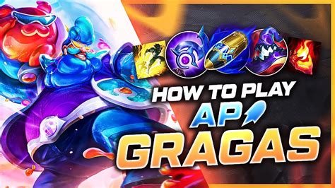 HOW TO PLAY FULL AP GRAGAS MID SEASON 13 Build Runes S13 Gragas