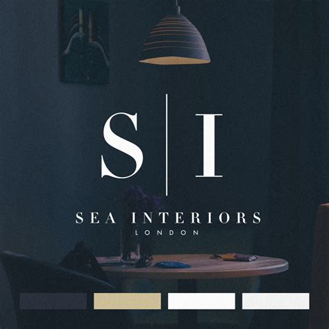 Sea Interiors Brand Identity Design Jm Graphic Design