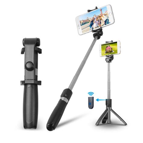 Apexel In Aluminium Alloy Extendable Bluetooth Selfie Stick Tripod