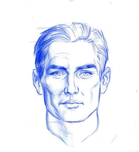 Male Head By Abdonjromero On Deviantart In 2020 Drawing The Human