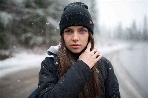 wallpaper snow portrait depth of field women outdoors 2048x1367 motta123 1143355 hd