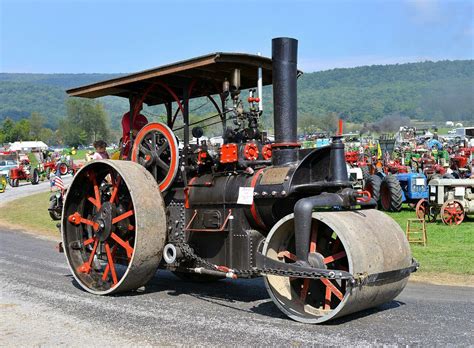 Semitrckn — 1916 Buffalo Springfield 30 Hp Steam Roller Steam Rollers