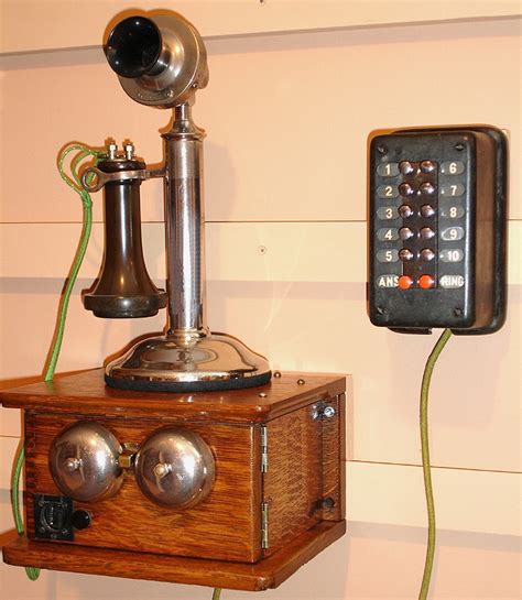 Model No 2 Pbx Made By Western Electric Co From 1903 Courtesy Of