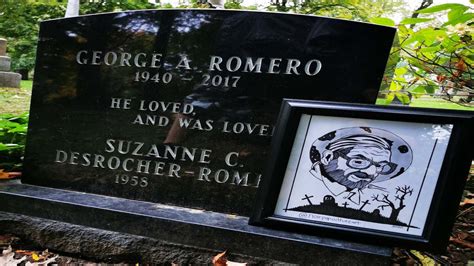 Visiting George A Romeros Grave Site Director Of Night Of The