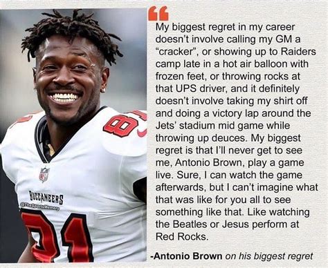 Didnt Know Narcissism Was As Side Effect Of Cte Antonio Browns