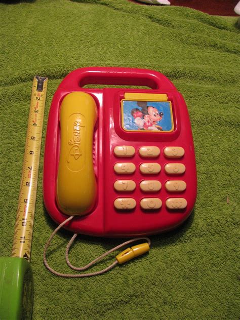Vintage Disney Toddler Talking Phone By Mattel Etsy Disney Toddler