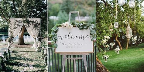 25 Brilliant Garden Wedding Decoration Ideas for 2018 Trends