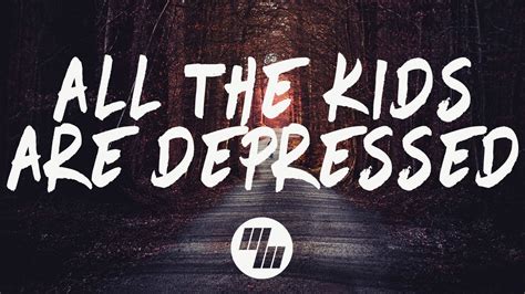 Jeremy Zucker All The Kids Are Depressed Lyrics Lyric Video Youtube